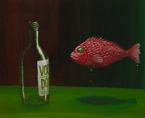 krischan schramm - fish with half a bottle of vodka